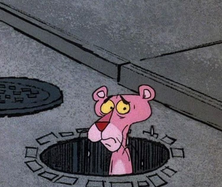 Pink Panther Retro Aesthetic Cartoon Pfp - bmp-city