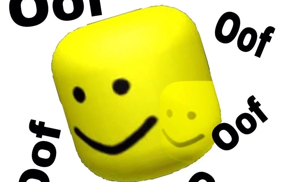 Roblox Noob White Background Download Free Png Oof Oof Roblox Noob