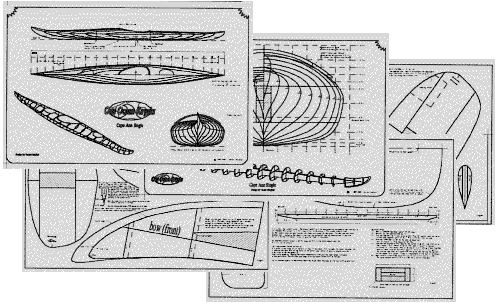 Wood strip freighter canoe plans