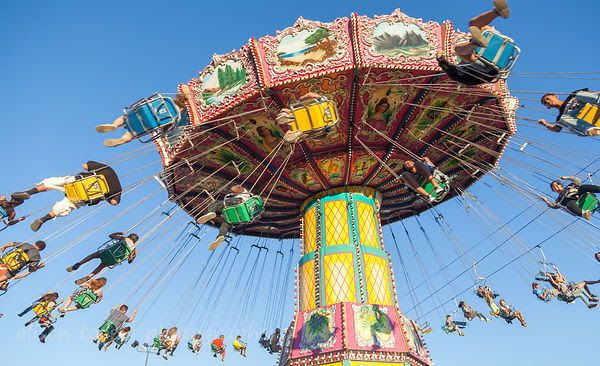 Tradional fairground ride
