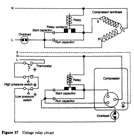 Refrigerator wiring diagram repair