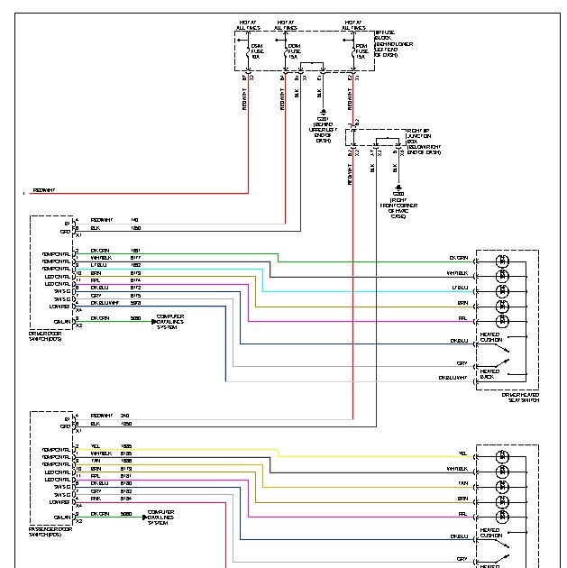 Cadillac Escalade Seat Wiring Diagram - Wiring Diagram Schema