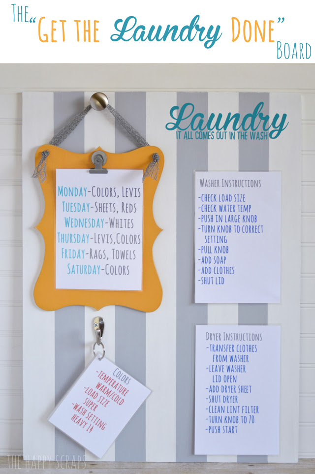 Get the laundry done printable