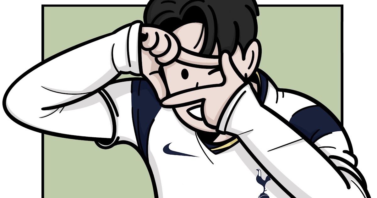 Son Heung-Min Cartoon / Heung Min Son Phone Wallpapers Wallpaper Cave