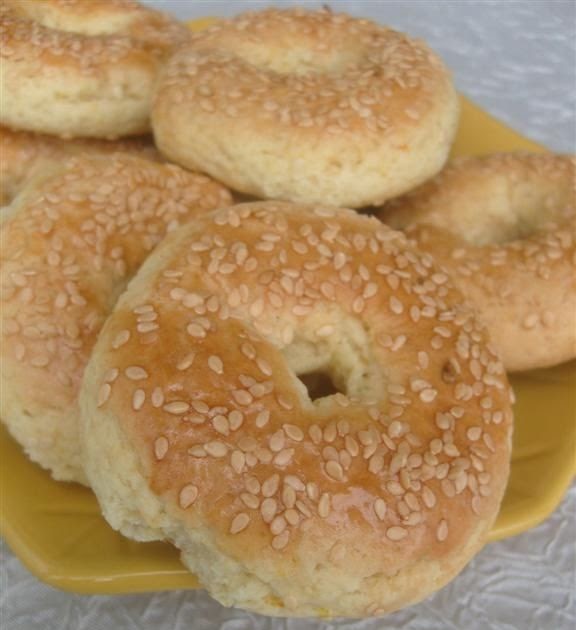 .Susamlı ve Portakallı Halka Kurabiye.Yemek Tarifleri Susamlı ve