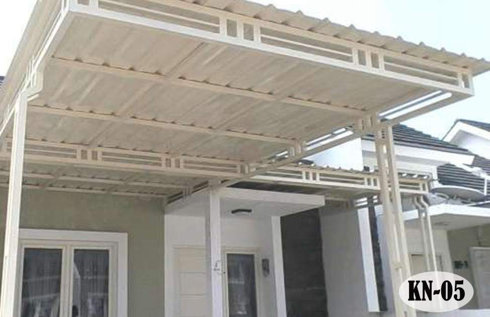 Contoh Kanopi Teras Depan : 20 Model Desain Kanopi Baja Ringan Terbaru