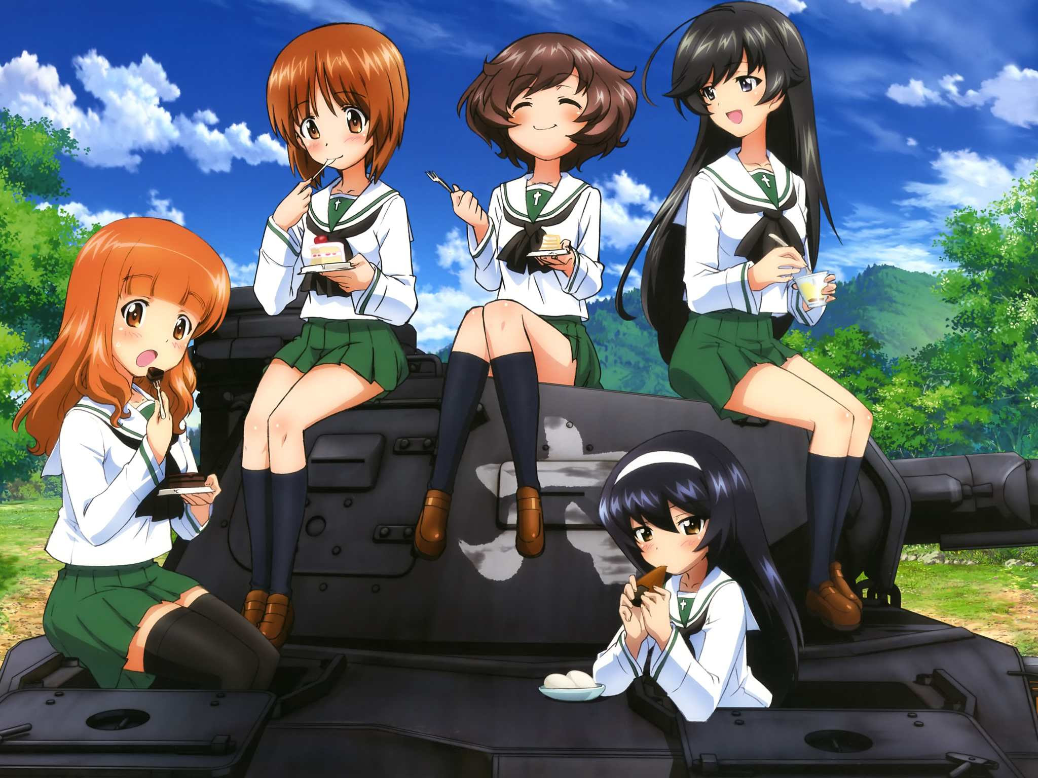 無料印刷可能壁紙 ガルパン 美しい花の画像