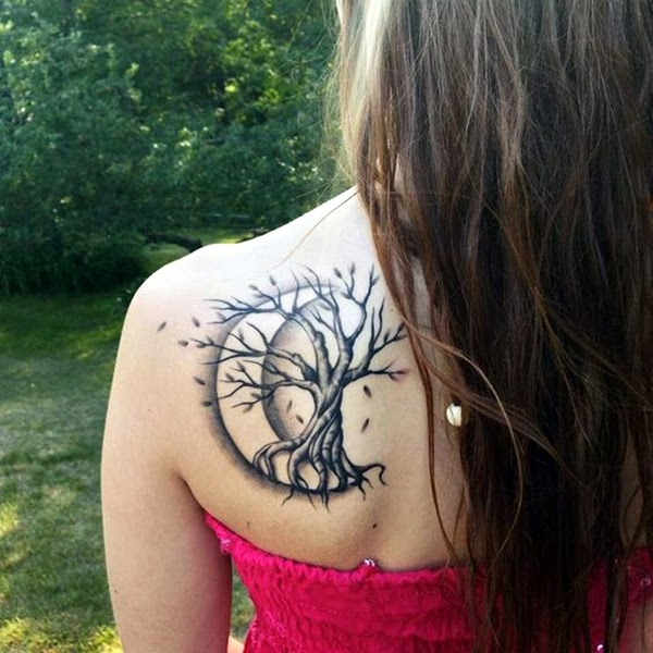 Magical Moon Tattoo Designs (6)