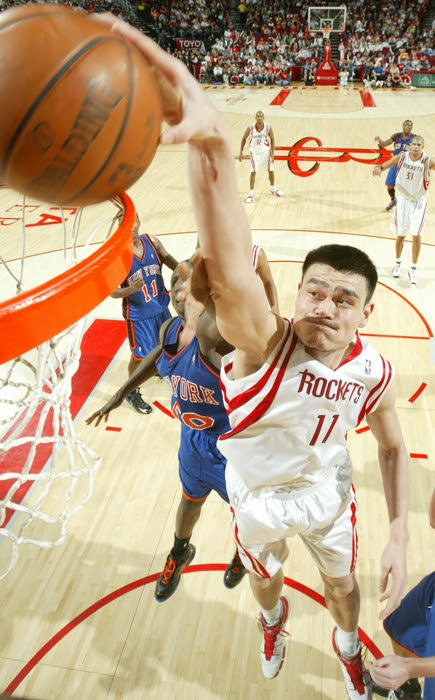 Legree blog: yao ming dunk