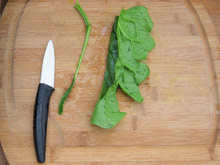 épinards frais préparation recette vegan vegetalien épinards frais préparation recette vegan vegetalien
