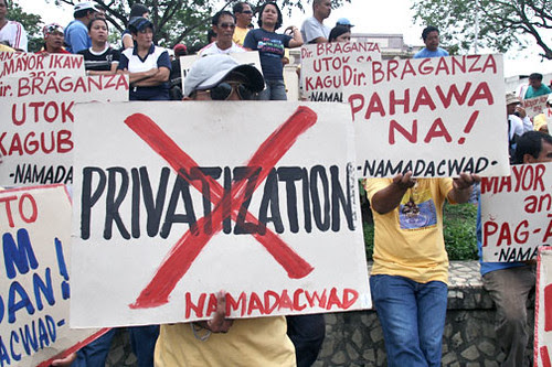 NO to DCWD Privatization