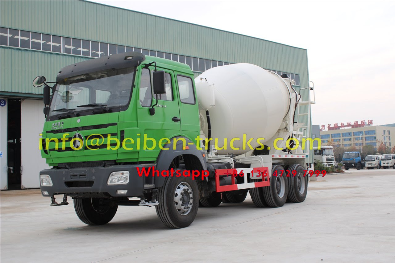 beiben 9 CBM concrete mixer truck manufacturer beiben 9 CBM concrete mixer truck manufacturer