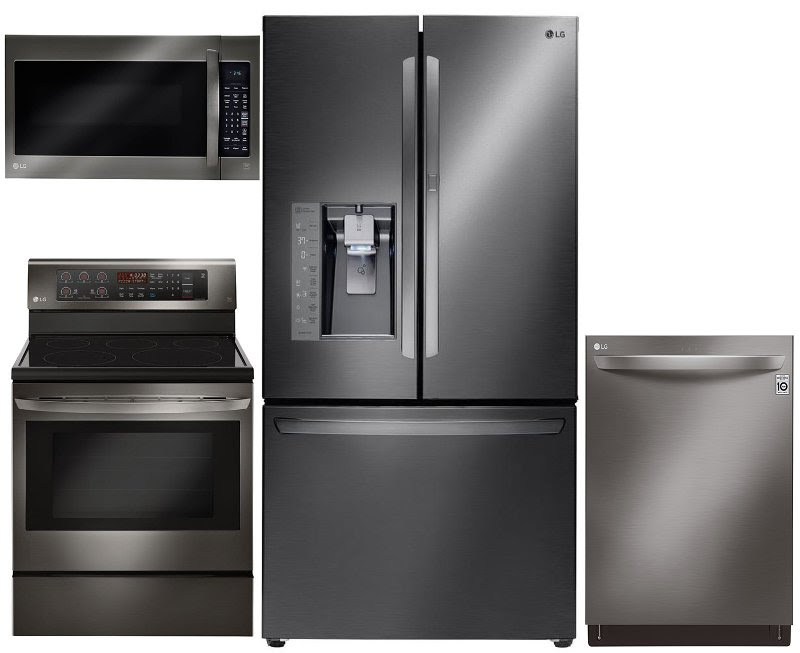 LG Stainless Steel Kitchen Appliance Package LFX31945ST ...