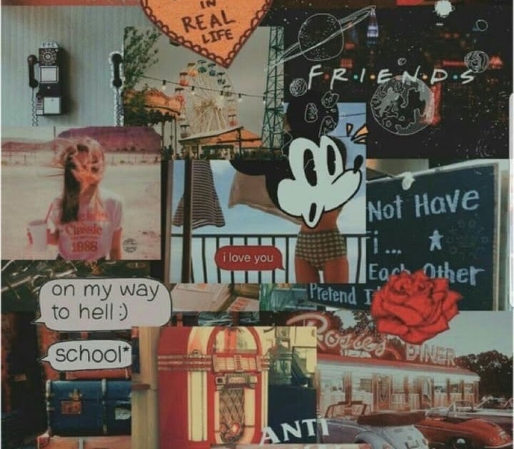 aesthetic iphone wallpaper collage - Aesthetic Collage Wallpapers