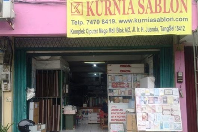 Toko Cat Sablon Terdekat