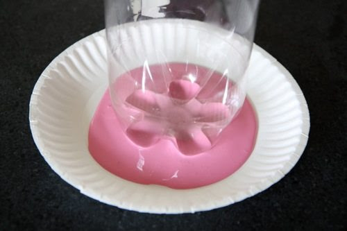 Cherry Blossom Art Made with Soda Bottle | alphamom.com