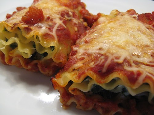 A Good Appetite: Spinach Lasagna Rolls