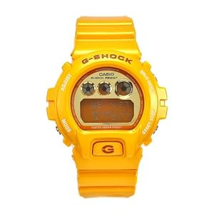 casio digital watch yellow