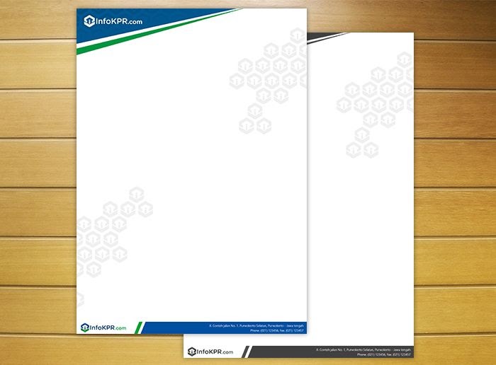 Template Kop Surat Perusahaan Word Gratis Contoh Surat Ide The Best