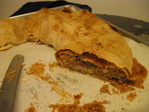 Apple Strudel - Sliced