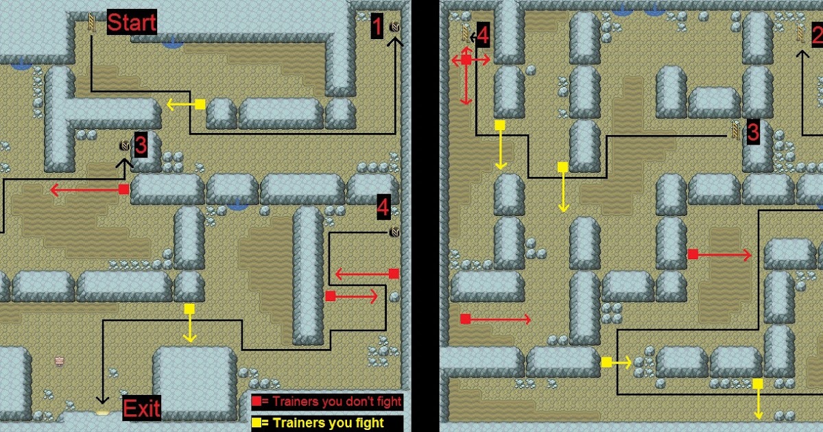 Map of rock tunnel fire red