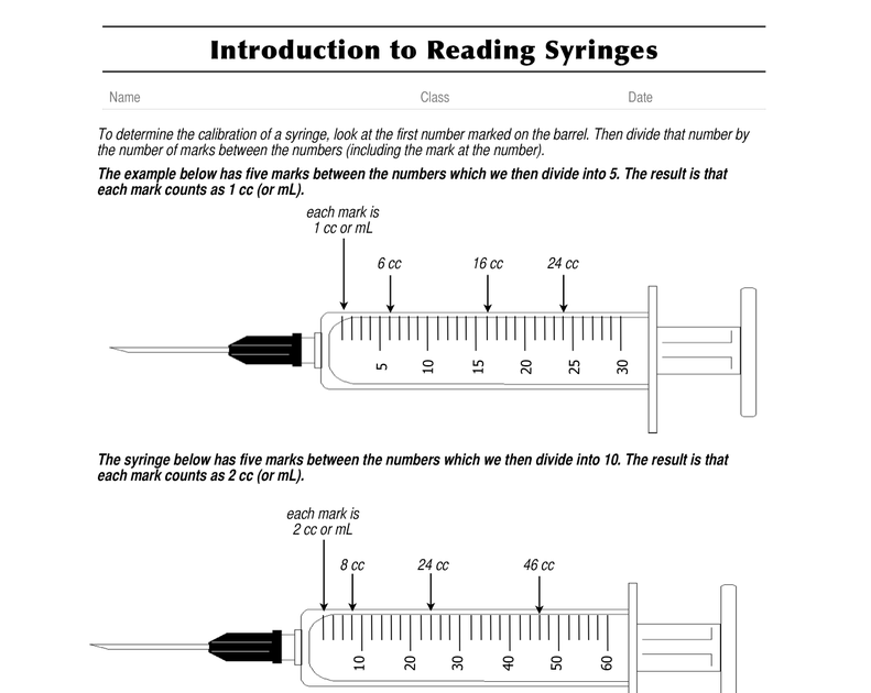 Free Printable Printable Phlebotomy Worksheets