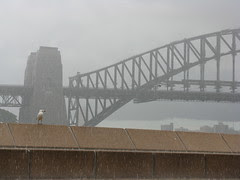 the storm passes through