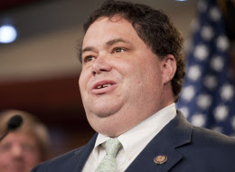 UNITED STATES - OCTOBER 04:  Rep. Blake Farenthold, R-Texas., speaks at a news conference with other House republican freshmen to call on the Senate to take up action on the budget passed in the House in April and also house passed bills that they say will spur job growth and reduce the deficit.