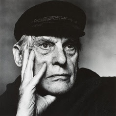 Photo by Irving Penn / Willem de Kooning, Long Island, New York, September 26, 1983, printed 1984