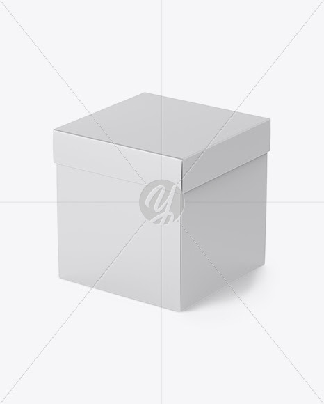 Download Download Matte Square Box Mockup - Half Side (High-Angle Shot) PSD - Download Free and Premium ...