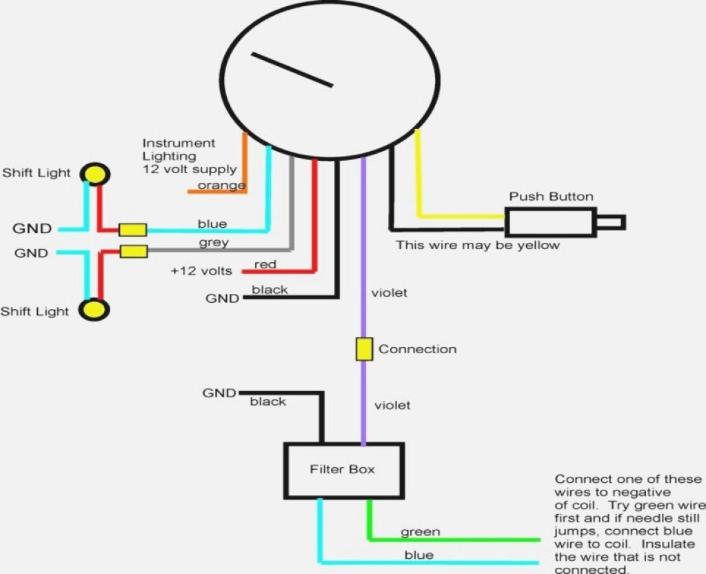 Tech Aid Digital Tachometer Wiring Diagram