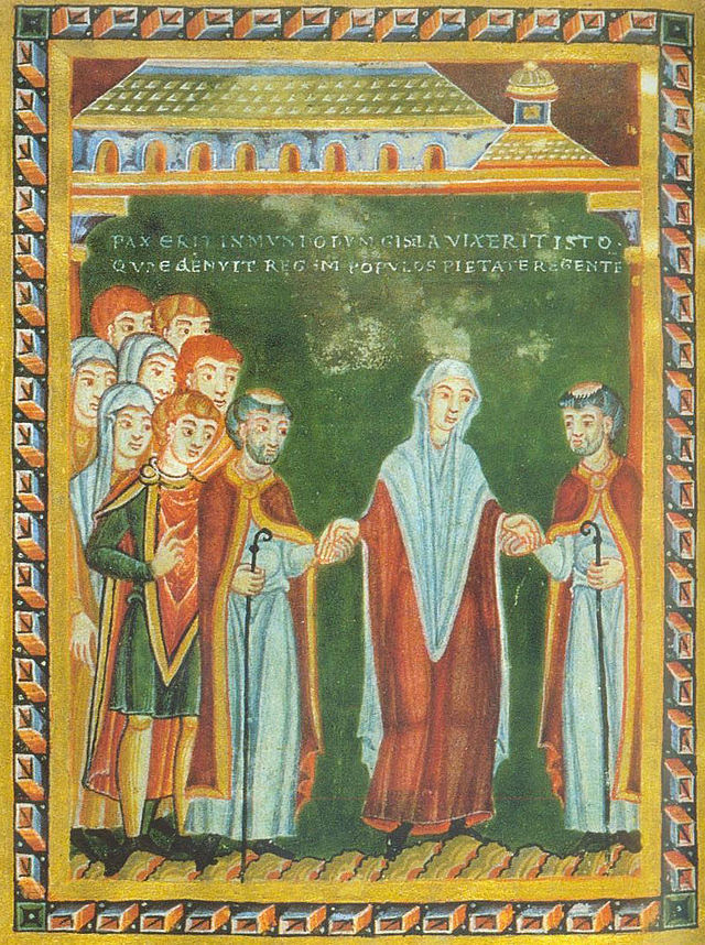 Usi & Costumi del Medioevo: Il costume femminile al tempo di Matilde di  Canossa (XI-XII sec.)