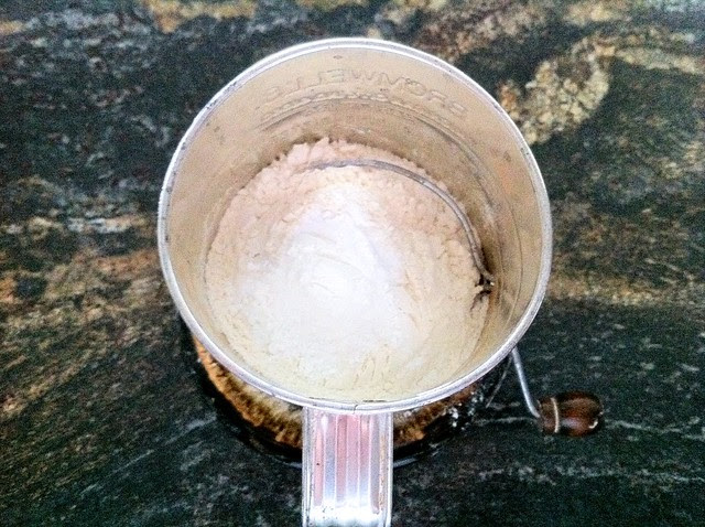 Flour and Leveners in Flour Sifter