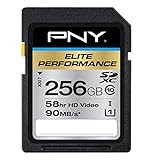 PNY SDXC メモリーカード SDカード 256GB UHS-1 Class10 並行輸入 90mb/s