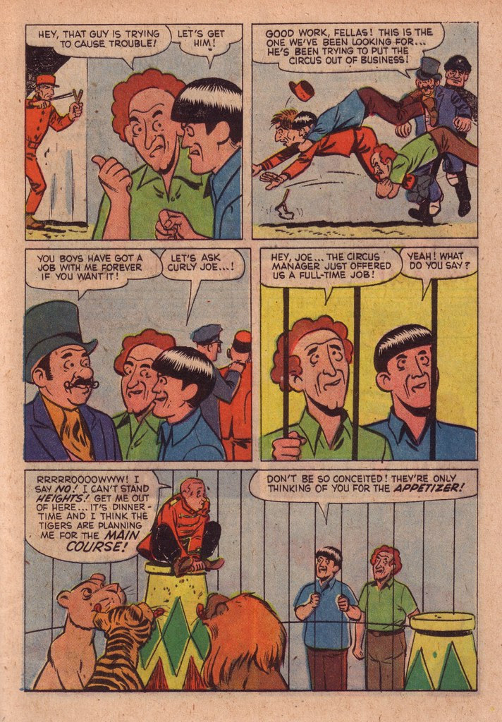 Pellucidar Offerings 3: Four Color #1170 Three Stooges (1961) Three ...