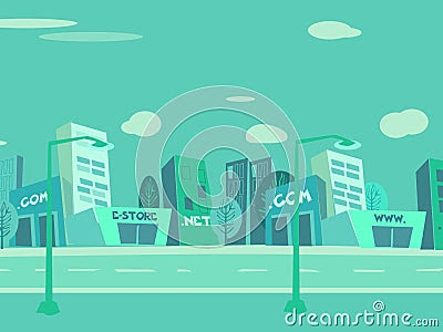 Cartoon City Background Stock Imageimage9538171 - Car Desktop Wallpaper