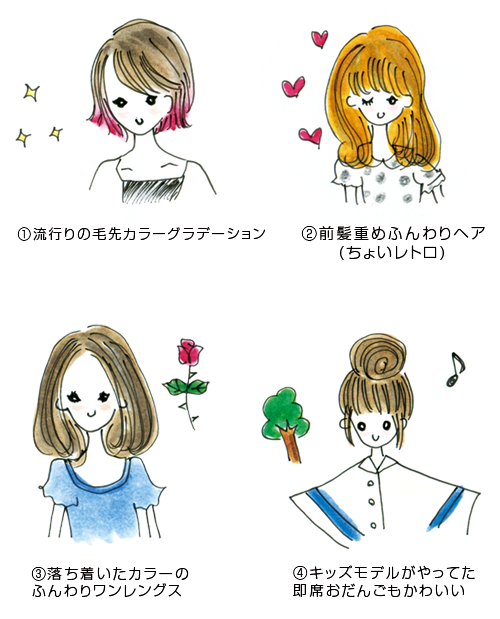 最新のhd手書き 美容 室 イラスト おしゃれ すべてのイラスト画像