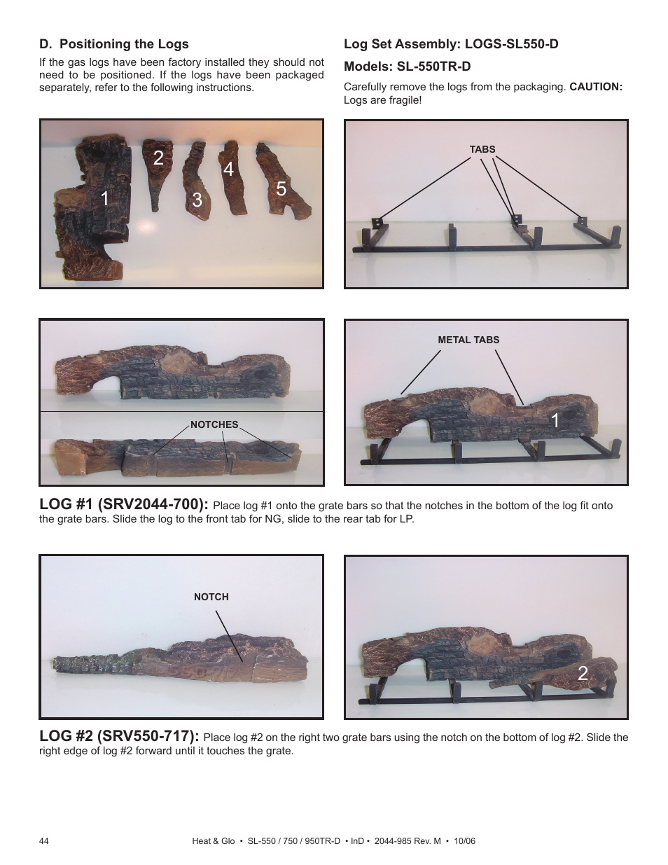 Elegant Heat And Glo Log Placement Decorating Ideas Images In