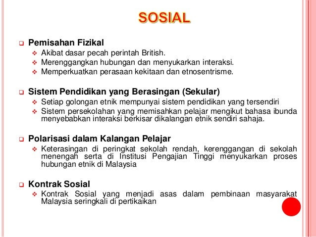 Soalan Tentang Hubungan Etnik - Selangor b