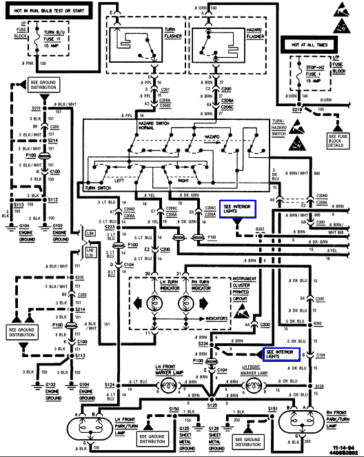 95 Chevy Silverado Wiring Diagram - Wiring Diagram Networks