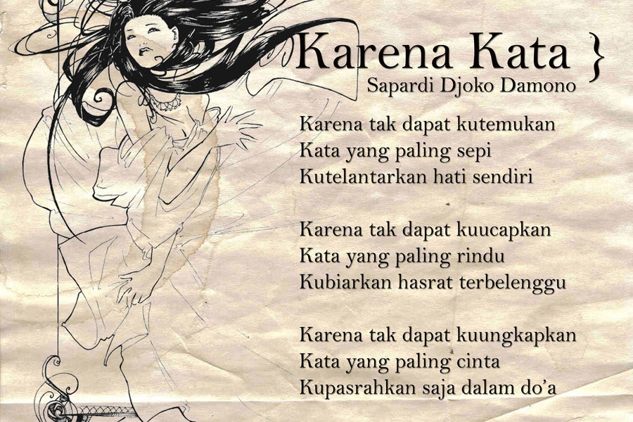 Puisi Cinta Dari Pengarang Terkenal - Pantun Cinta