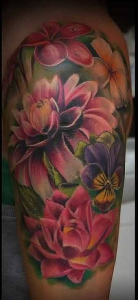 Chinese Flower Tattoos - All About Tatoos Ideas