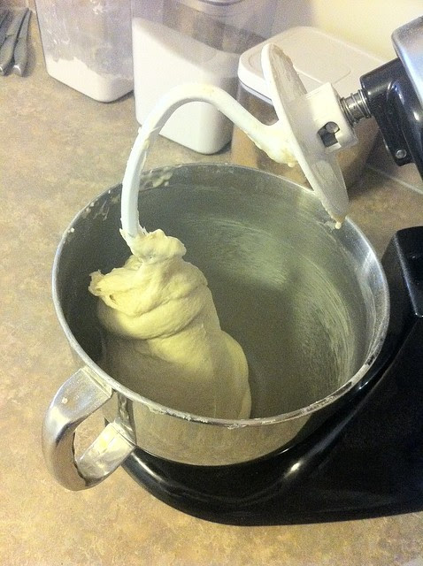 Pizza Dough, Finished Kneading