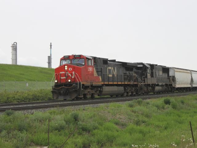 CN 2561 in Edmonton Alberta