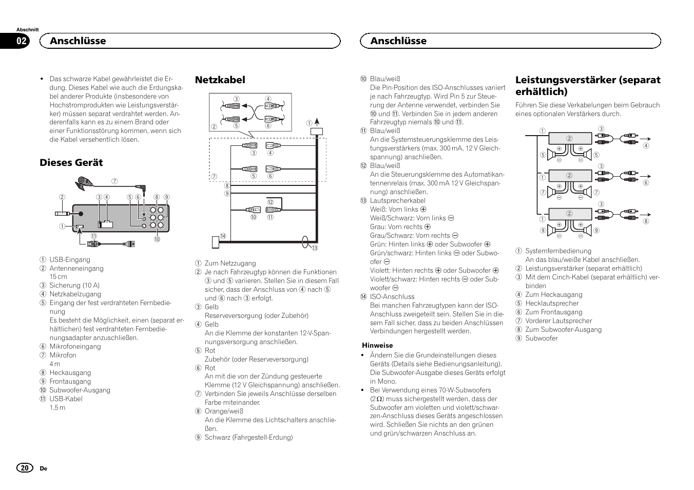 Wiring Diagram For Pioneer Deh 6400 - Wiring Diagram Schemas