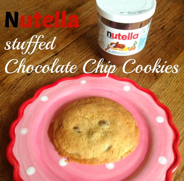 Paris Pastry Nutella Stuffed Chocolate Chip Cookies