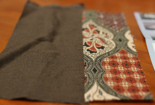 How to make a button pouch with two pockets 1