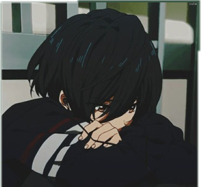 Sad Anime Pfp : Anime Sticker Anime Sad Boy Free Transparent Png