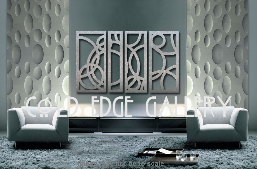 Extra Large Metal Wall Art Decor Abstract by ColdEdgeGallery
