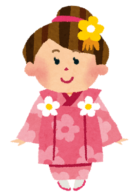 七五三 3歳 女の子 髪型 自宅 Endzela Gelovani